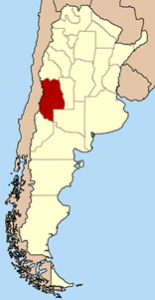 Mendoza,Argentina mapa